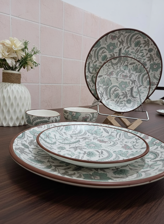 Verona Ceramic Dinner Set – 35 Pieces